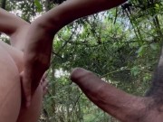 fucking with my curious straight friend in the mountains hidden from the girlfriend