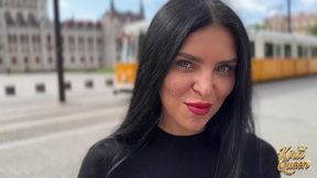 kira queen gives her fan a blowjob and lets him fuck her pussy!