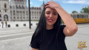 kira queen gives her fan a blowjob and lets him fuck her pussy!