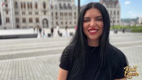 kira queen gives her fan a blowjob and lets him fuck her pussy!