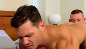 FetishMen: Tattooed Kieron Ryan rushes ass to mouth