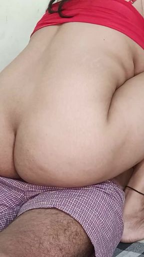 Devar Shares Bed with Sexy Bhabhi Went Wrong, Ended with Sex
