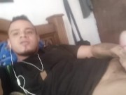 My stepcousin finds me naked & wants to fuck me