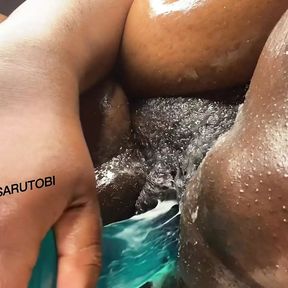 BBW VENUS SARUTOBI CREAMY SQUIRTING CLOSEUP