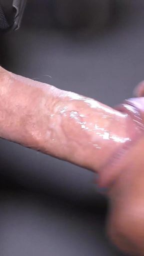 Ebony Mouth POV Blowjob and Cum Swallow