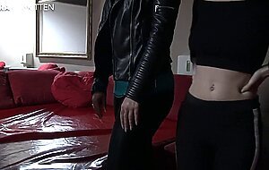 Lara-cumkitten, dreist perverser einstellungs-test im