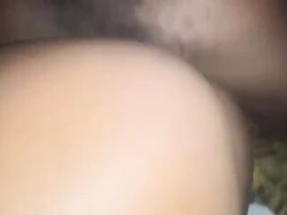 Lewd ebony honey with oil on her large round butt gets drilled (full movie scene on xred )