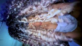 Celebridad de Instagram de cabello rizado se vuelve viral en internet debido a un video intimo filtrado! P6