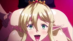 [ FREE-HENTAI.com ] - The Elf queen slave controlled to submit and have sex Oyako Saimin - Ep 02