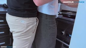 I Couldn't Resist Fucking My Best Friend Raw While Cooking Dinner - The Kink That Turns Us On So Much