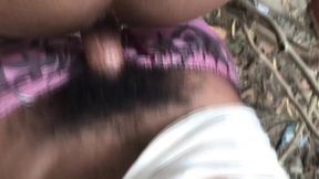 red 054 fucking in the woods with the husband while we burn our stuff