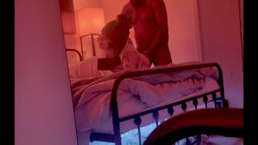 Ts Diana Deelight riding and getting plowed by dark sided angel man