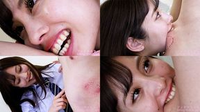Mai Arisu - Biting by Japanese cute girl part2 - MOV