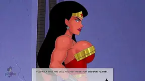 Wonder Woman & Cheetah’s Sexy Anime Adventure With Big Boobs & Muscles