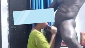 Indian Cutie Enjoys Rough Lovemaking Session with Big Black Cock&#x1F32D;)