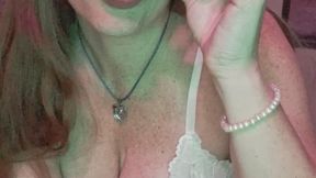 My first clip: Does anyone like a little food porn? Eating cherries and spitting seeds.