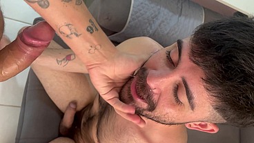 Bentinho gets fucked by Ander's huge dick