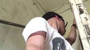 mask in action outdoors