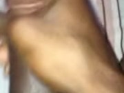 AM CUMING JERKED MY HARD BIG BLACK COCK