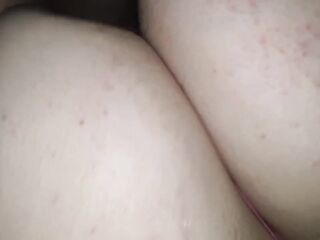Beating my knob off in between my stepsister corpulent ass butt cheeks ????