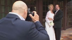 Wedding Bride Photo Shooting Ends in a Wild Fucking