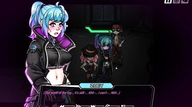 Porn game Third Crisis Neon Nights Demo 2 (game over)