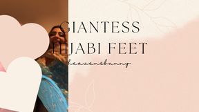 Hijabi Giantess On You With Her FEET, Soles