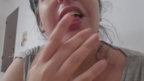 Kissing & Biting My Arms and Fingers Like They're Yours: Wet Tongue Licks & Nibbles POV Tease