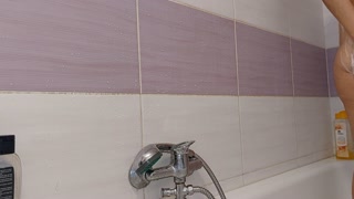 Sexy amateur wife shaves her hairy pussy. Hairy pussy wife, big ass, big tits.