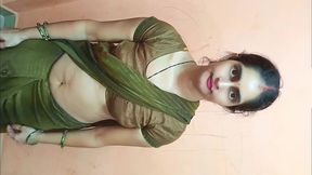 Indian Panjabi Girl Was Fucked by Her Stepbrother, Indian Desi Girl Janvi Bhabhi Sex