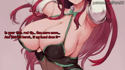 Get Erza Scarlet's paizuri as a reward for being her obedient boy (JOI)