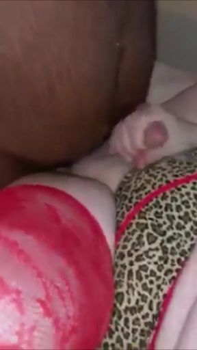 Unforgettable moment from &quot;Chubby sissy crossdresser is a BBC cumslut (compilation)&quot;