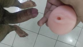 Sexy toy big cock masterbate
