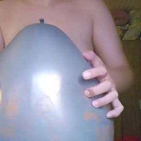 Tease and Pop Oxydized Halloween Balloon - Bunny Looner lowres