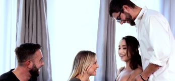 Swinger wives suck and fuck in wild orgy Part 2