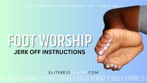 Foot worship JOI