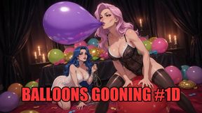 Balloons Gooning #1D: Balloon Mistress Overload (Animated, Music, Text)