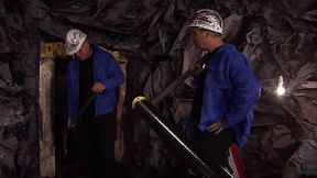 Romana The Gold Digger Takes Two Loads In The Mine