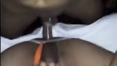 Condom to Bareback Homemade Threesome