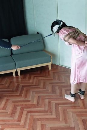 A Girl Is Restrained by a Man Who Suddenly Visits Her, Humiliated and Played with by a Vibrator