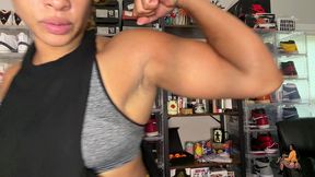 sweaty armpit worship and joi