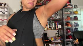 sweaty armpit worship and joi