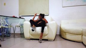 squirting live show for a fan