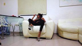 squirting live show for a fan