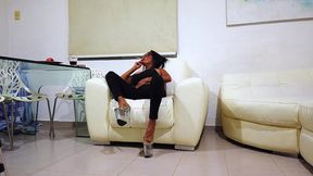 squirting live show for a fan