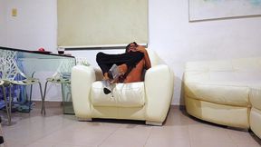 squirting live show for a fan