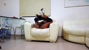 squirting live show for a fan