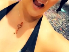 Big boobs milf masturbates with her dildo