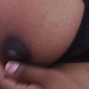 Desi Tamil Girl massage her boobs close up tits show