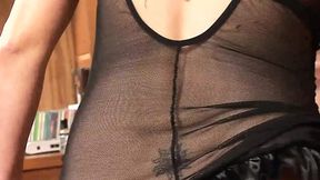 Older cougar Sophia Mounds takes struck by a young cock